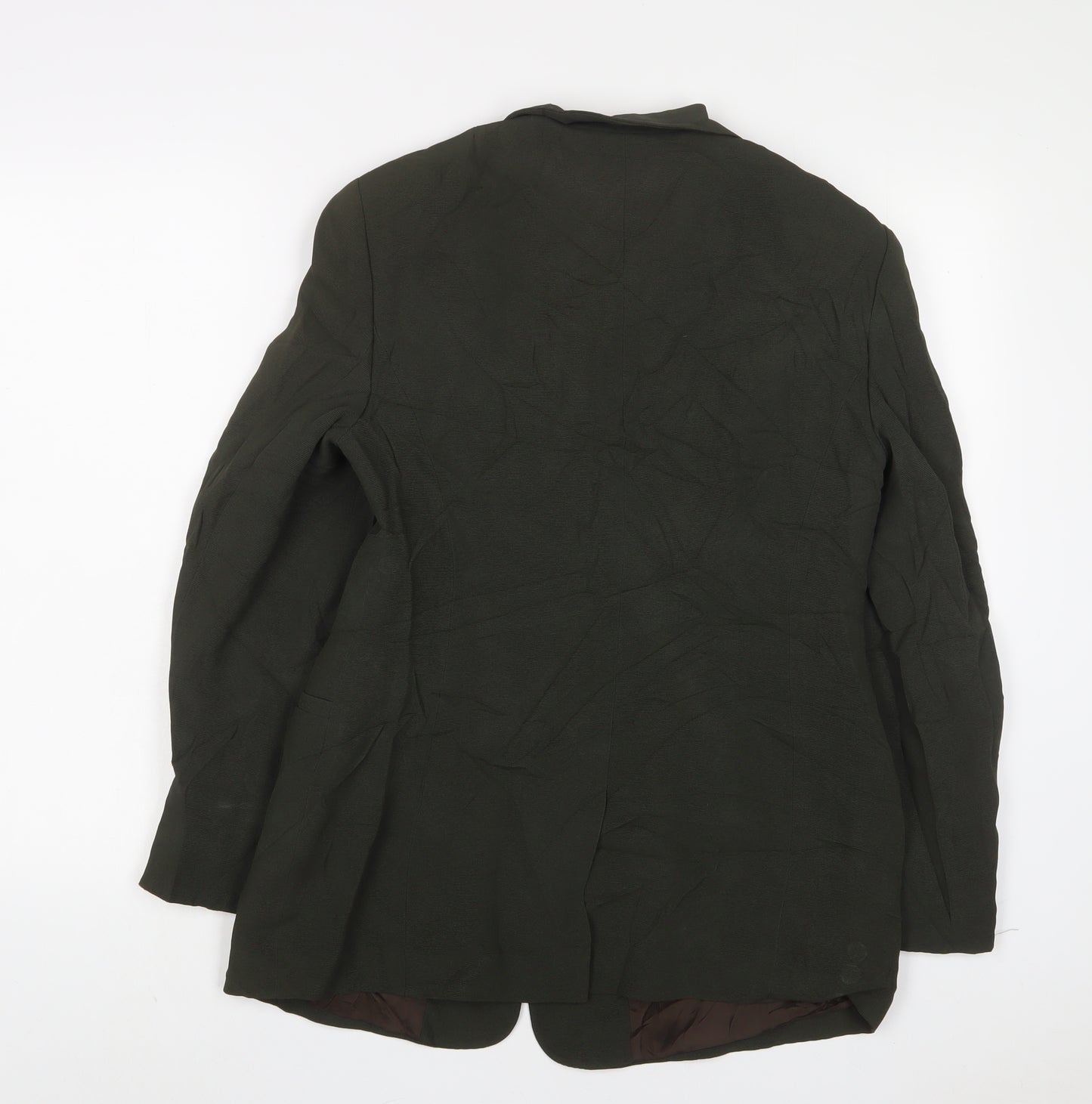 Episode Womens Green Jacket Blazer Size 10 Button