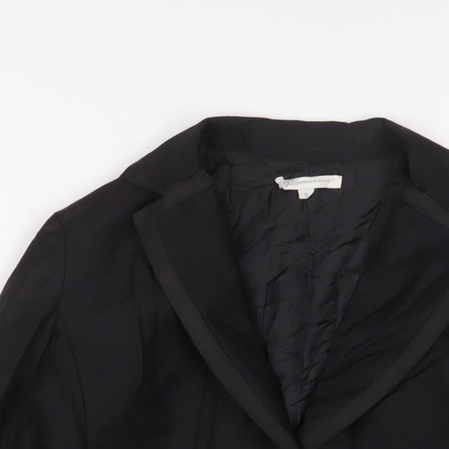 Glamorous Womens Black Jacket Blazer Size 8 Button