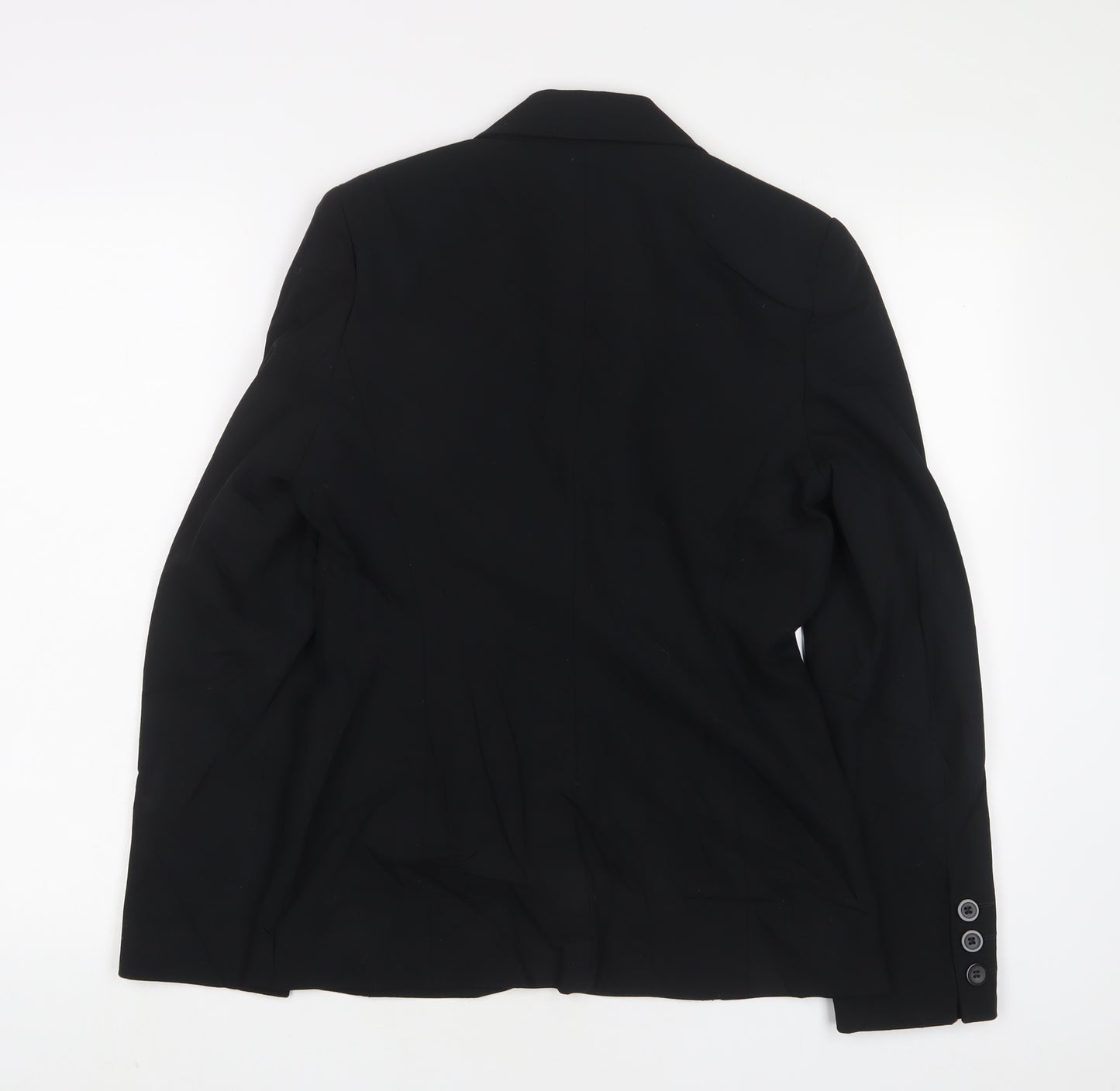 NEXT Womens Black Jacket Blazer Size 8 Button