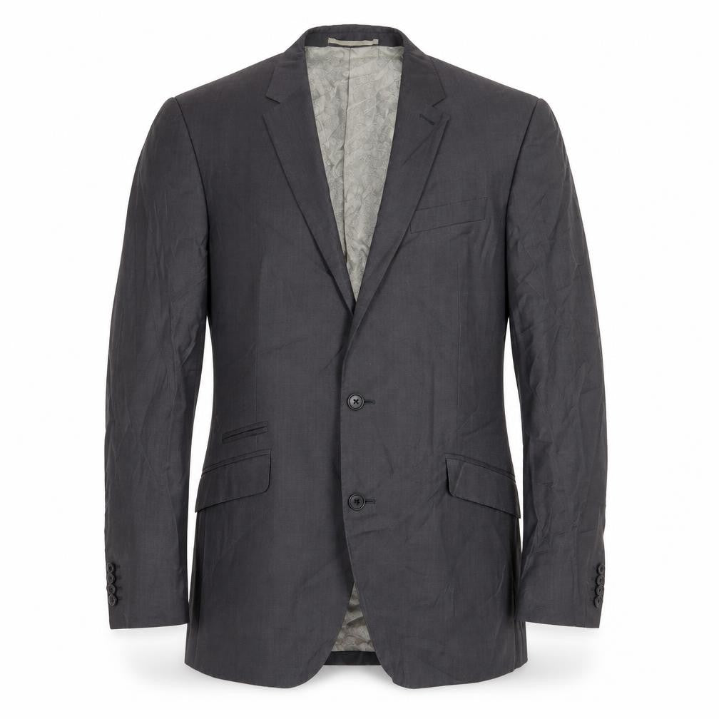 Next Mens Grey Wool Jacket Suit Jacket Size 40 Regular
