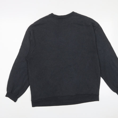H&M Womens Grey Cotton Pullover Sweatshirt Size S Pullover