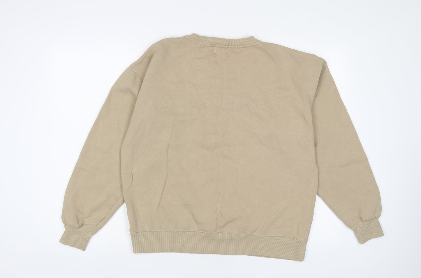Cotton On Womens Beige Cotton Pullover Sweatshirt Size S Pullover