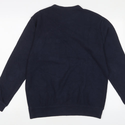 Gap Mens Blue Cotton Pullover Sweatshirt Size S