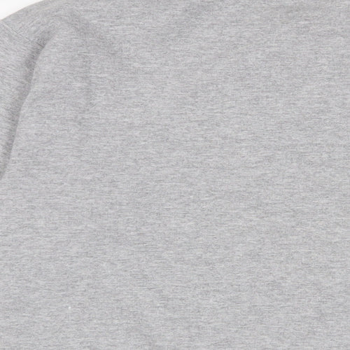 Minnie Mouse Womens Grey Cotton Pullover Sweatshirt Size S Pullover