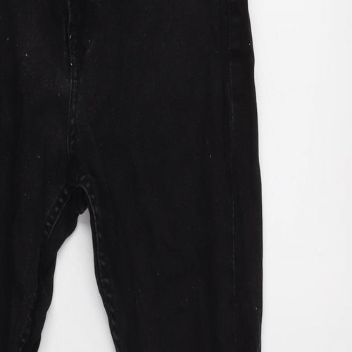 Slim & Denim Mens Black Cotton Blend Tapered Jeans Size 29 in L28 in Regular Zip