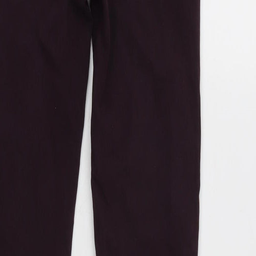 H&M Womens Purple Cotton Blend Skinny Jeans Size 26 in L30 in Regular Zip