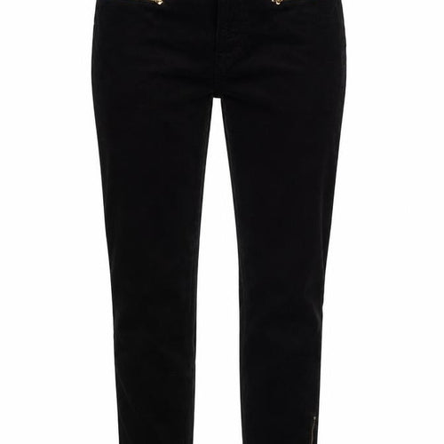 J Brand Womens Black Cotton Trousers Size 34 in L27 in Regular Zip - Side zips. to legs