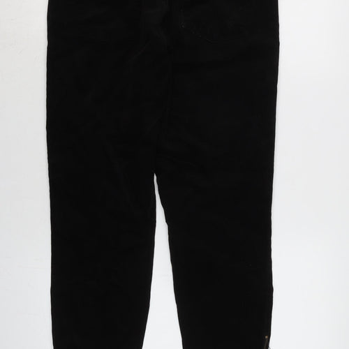 J Brand Womens Black Cotton Trousers Size 34 in L27 in Regular Zip - Side zips. to legs