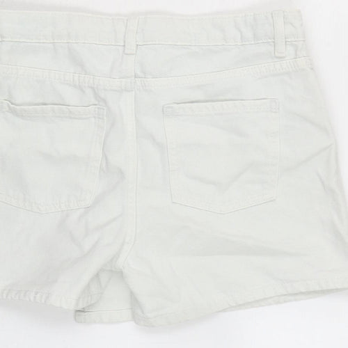 Marks and Spencer Girls Blue Cotton A-Line Skort Size 12-13 Years Regular Tie