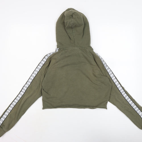 ellesse Womens Green Cotton Pullover Hoodie Size S