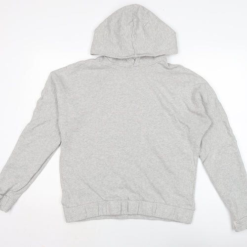 ASOS Mens Grey Cotton Pullover Hoodie Size L