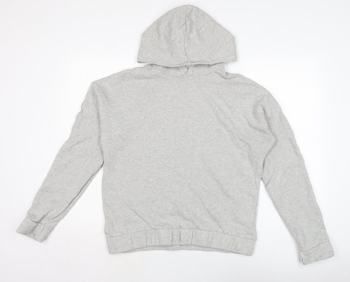 ASOS Mens Grey Cotton Pullover Hoodie Size L