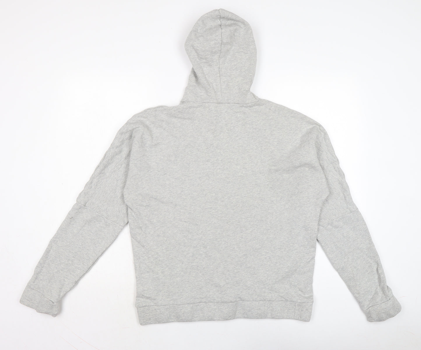 ASOS Mens Grey Cotton Pullover Hoodie Size L