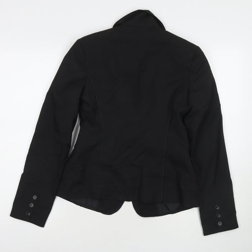 ORSAY Womens Black Jacket Blazer Size 12 Button