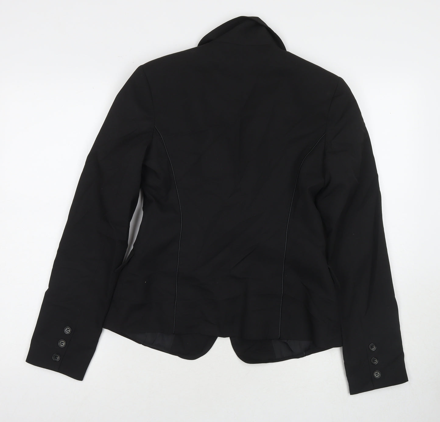 ORSAY Womens Black Jacket Blazer Size 12 Button