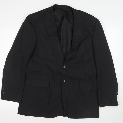 Marks and Spencer Mens Grey Polyester Jacket Suit Jacket Size 40 Regular