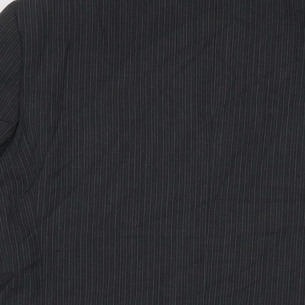 Marks and Spencer Mens Grey Viscose Jacket Suit Jacket Size 46 Regular