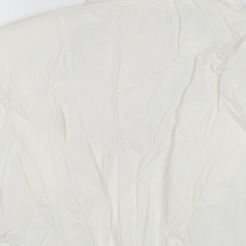 Bonmarché Womens White Kimono Blazer Size 14