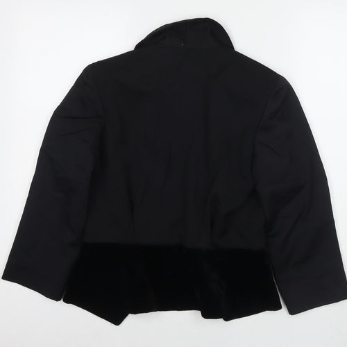 Planet Womens Black Jacket Blazer Size 10