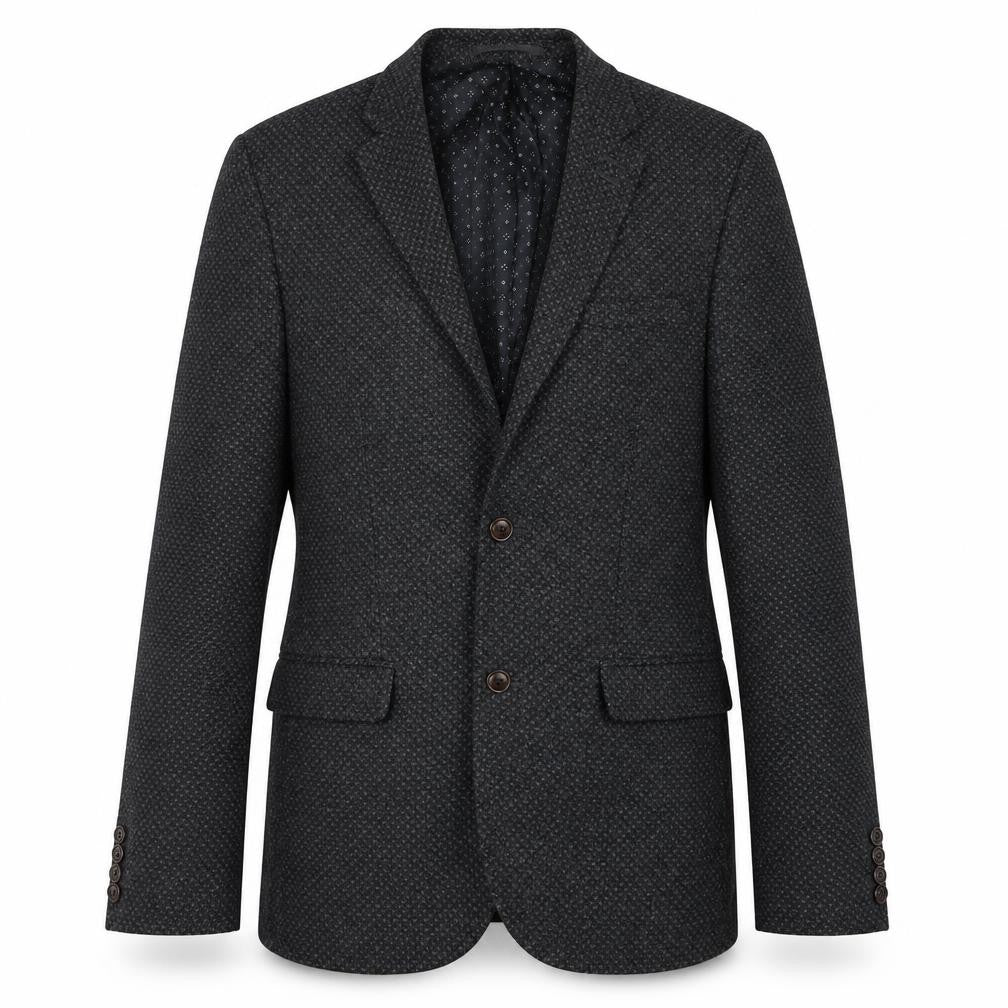 Next Mens Grey Wool Jacket Suit Jacket Size 38 Regular