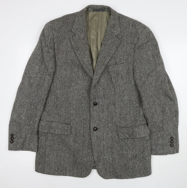 Killmaine Mens Grey Wool Jacket Suit Jacket Size 40 Regular