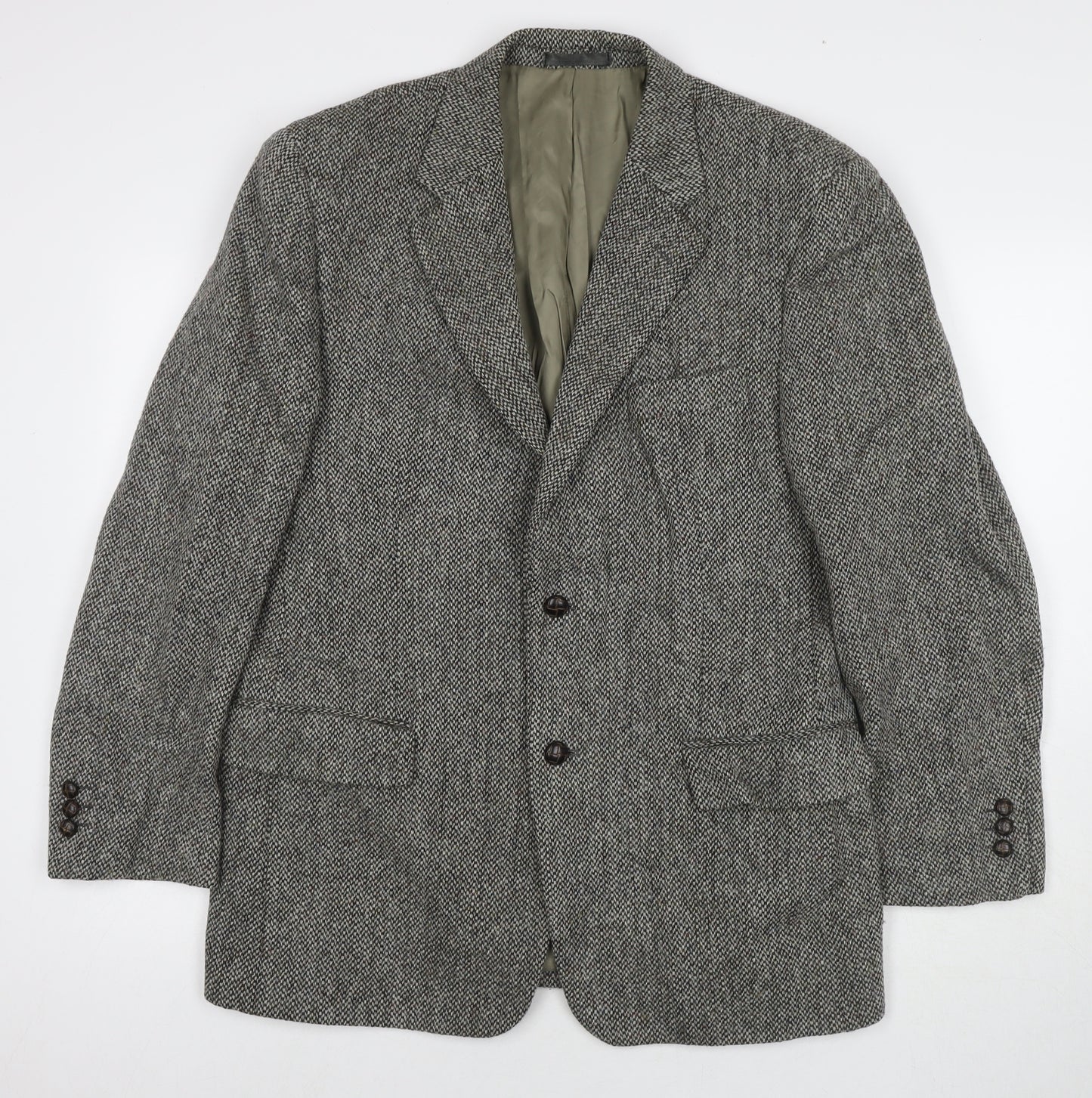 Killmaine Mens Grey Wool Jacket Suit Jacket Size 40 Regular