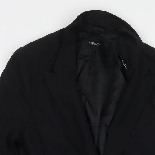 NEXT Womens Black Jacket Blazer Size 14 Snap