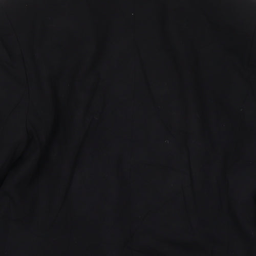 NEXT Womens Black Jacket Blazer Size 14 Snap