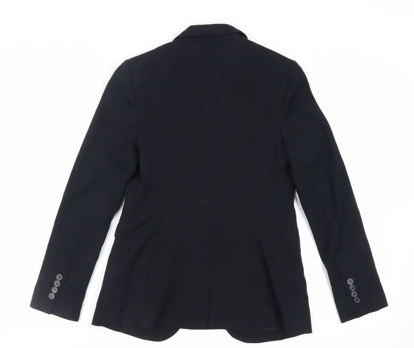 Marks and Spencer Womens Black Jacket Blazer Size 8 Button