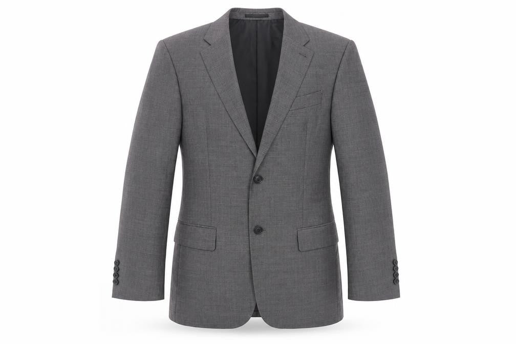 Next Mens Grey Wool Jacket Suit Jacket Size 38 Regular