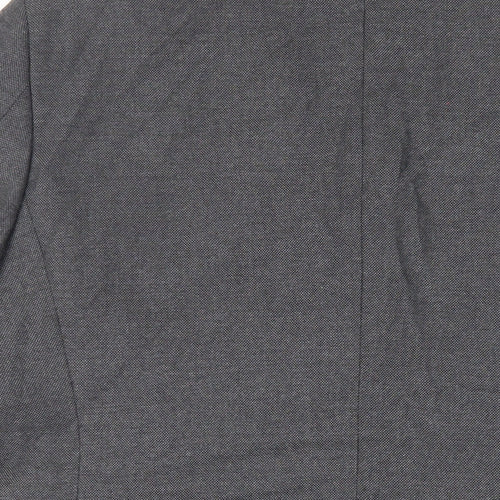 Marks and Spencer Mens Grey Polyester Jacket Suit Jacket Size 40 Regular