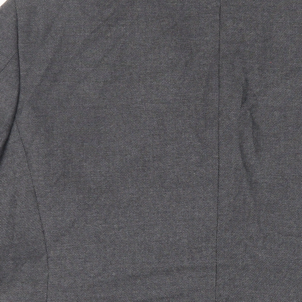 Marks and Spencer Mens Grey Polyester Jacket Suit Jacket Size 40 Regular