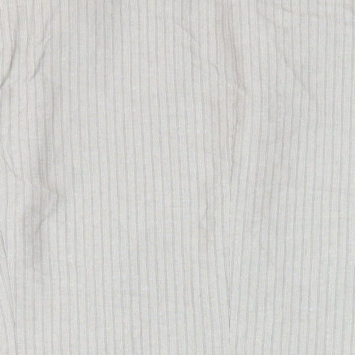 Brook Taverner Mens Grey Striped Polyester Jacket Suit Jacket Size 48 Regular
