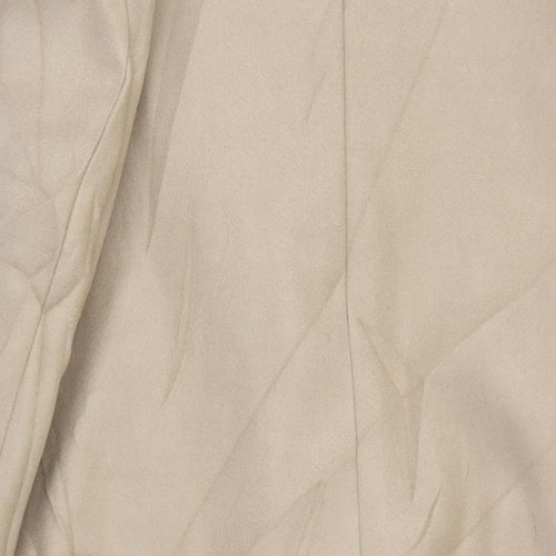 Marks and Spencer Womens Beige Overcoat Coat Size 14 Snap