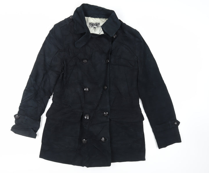 NEXT Womens Black Jacket Size 12 Button