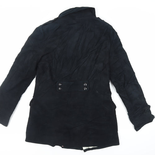 NEXT Womens Black Jacket Size 12 Button