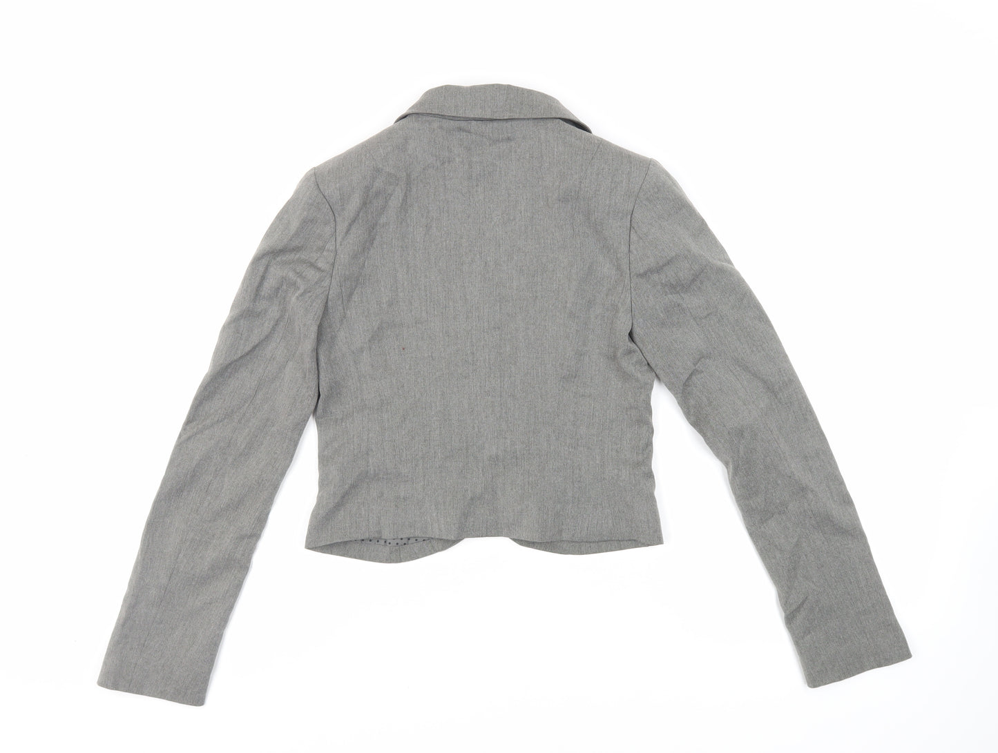 Divided by H&M Womens Grey Jacket Blazer Size 6 Button