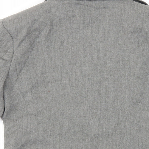 Divided by H&M Womens Grey Jacket Blazer Size 6 Button