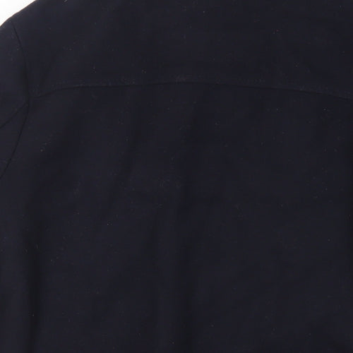Criminal Mens Blue Jacket Size S Zip