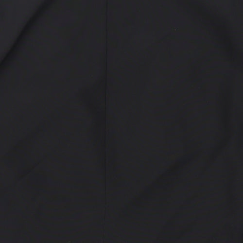 Chatsworth Mens Black Polyester Tuxedo Suit Jacket Size 46 Regular