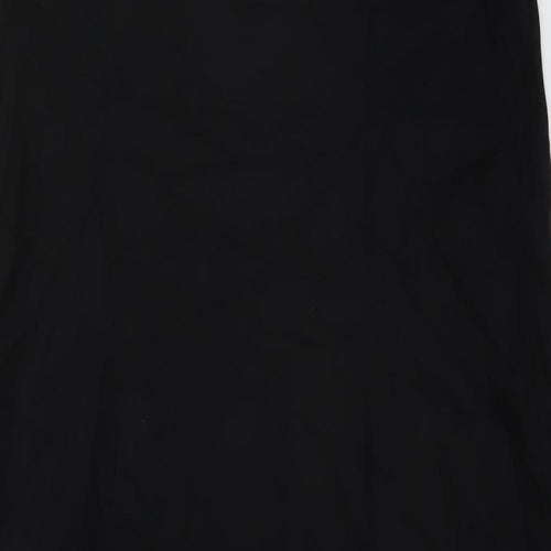 Marks and Spencer Womens Beige Viscose A-Line Size 12 Round Neck Pullover