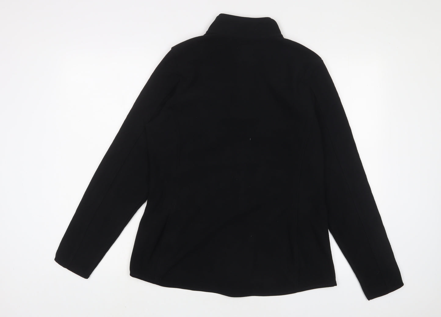 GOODMOVE Womens Black Jacket Size 14 Zip