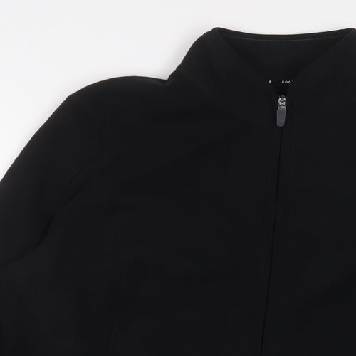 GOODMOVE Womens Black Jacket Size 14 Zip