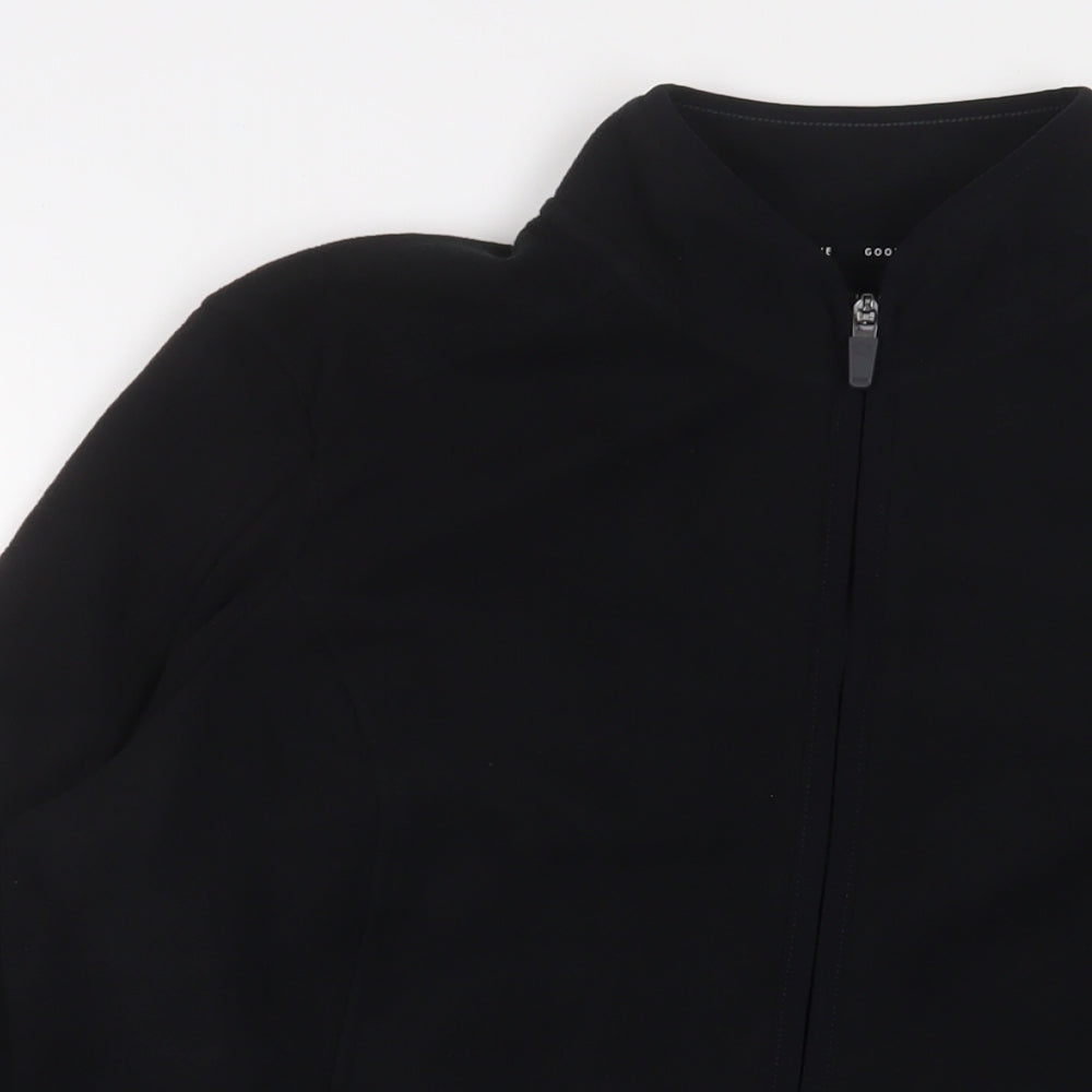 GOODMOVE Womens Black Jacket Size 14 Zip
