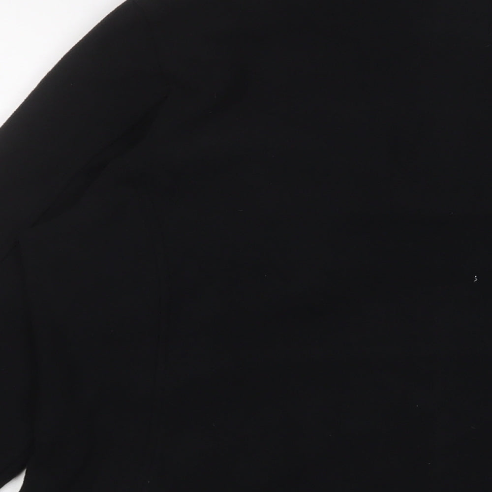 GOODMOVE Womens Black Jacket Size 14 Zip