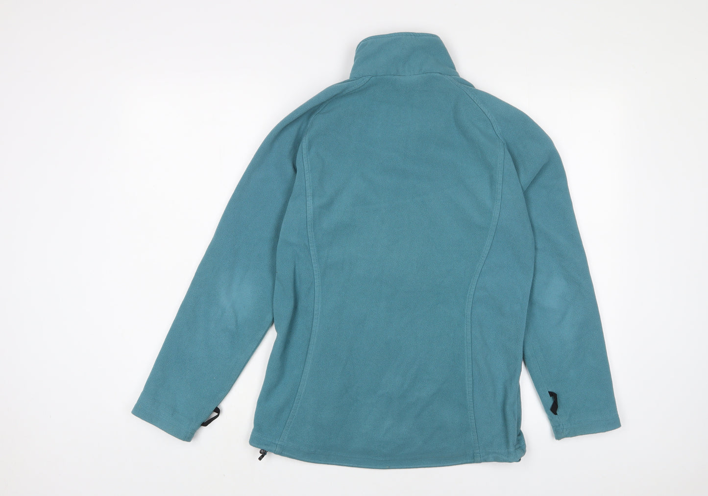 Craghoppers Womens Blue Jacket Size 10 Zip - Logo, Embroidered