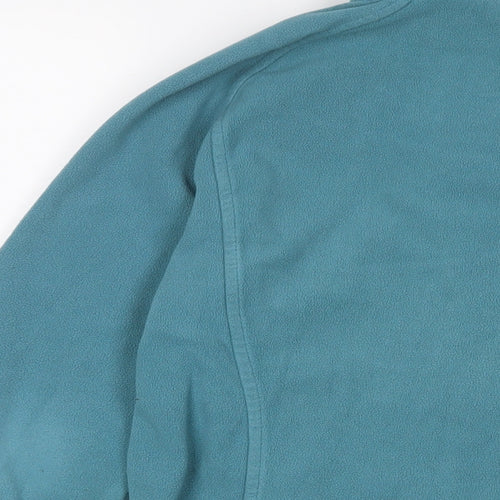 Craghoppers Womens Blue Jacket Size 10 Zip - Logo, Embroidered