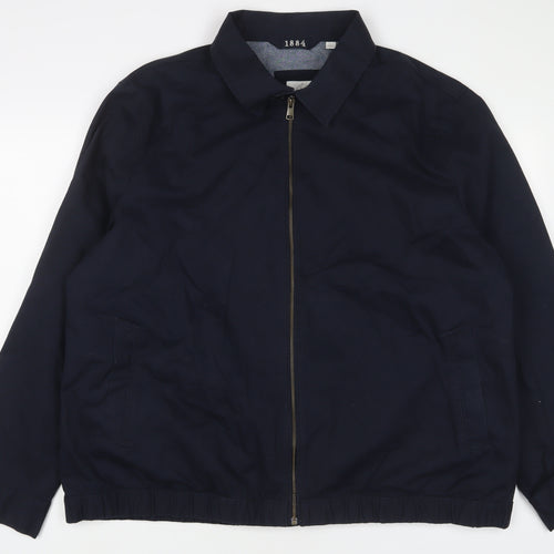 Marks and Spencer Mens Blue Jacket Size 3XL Zip