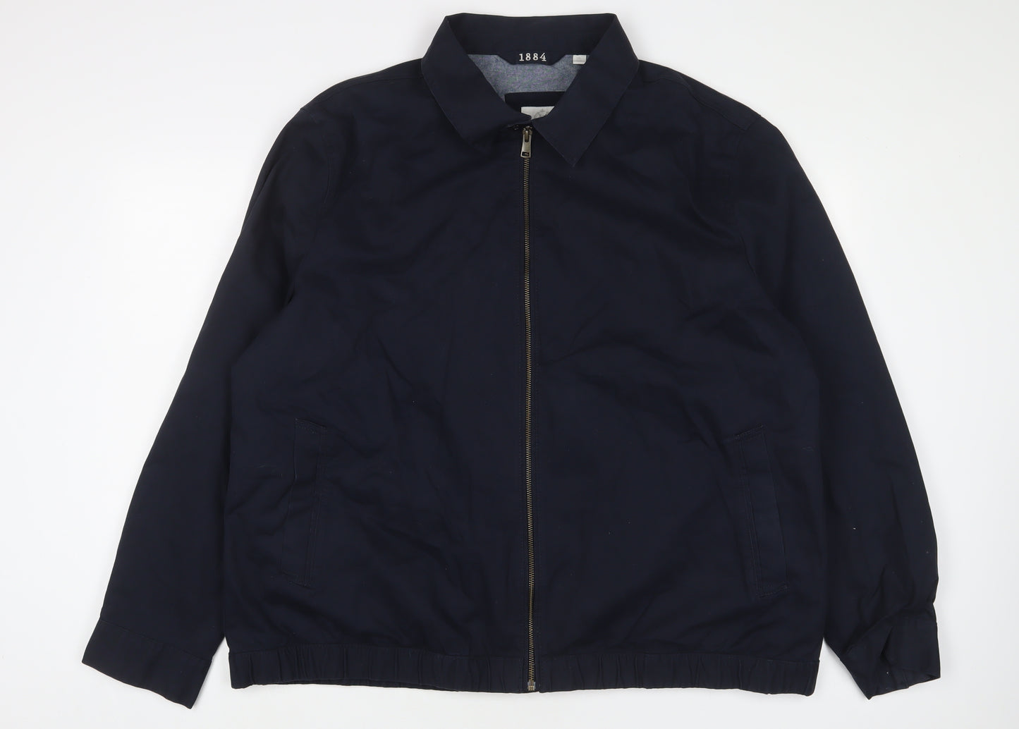 Marks and Spencer Mens Blue Jacket Size 3XL Zip
