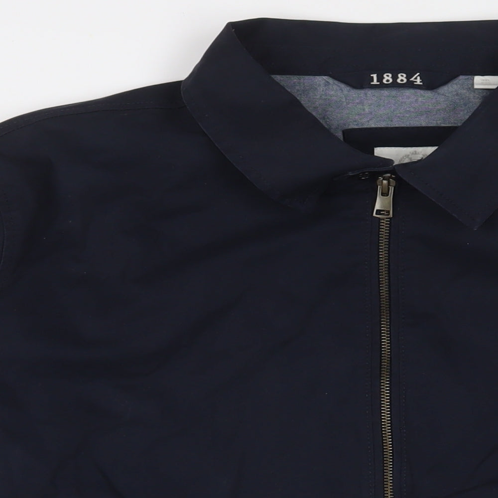 Marks and Spencer Mens Blue Jacket Size 3XL Zip